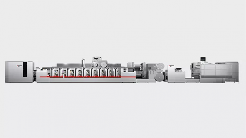 Línea M6 – Máquina de imprimir para etiquetas y embalaje flexible