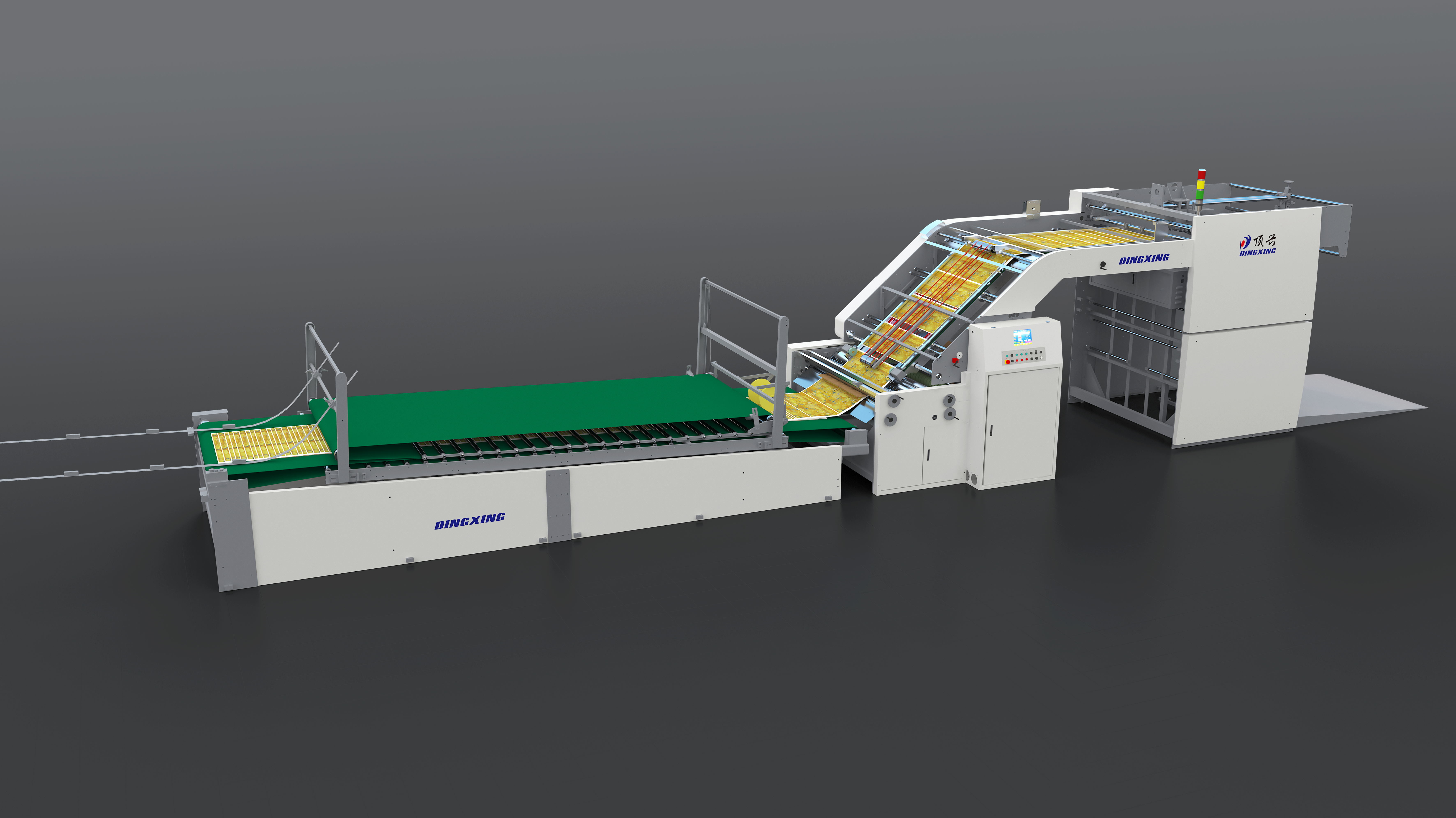 5-Ply Flute Laminator 1650×1450mm